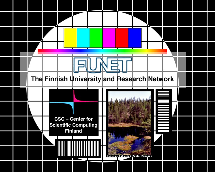Funet-tv testikuva 1/1 koossa