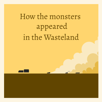 Cover art for How the monsters appeared in the Wasteland